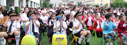 潢川縣仁和中心幼兒園舉行慶六一文藝匯演